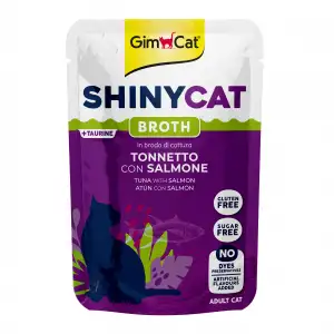 Gimcat Shinycat Ton Balıklı ve Somonlu Kedi Maması 70 gr x 12 Adet