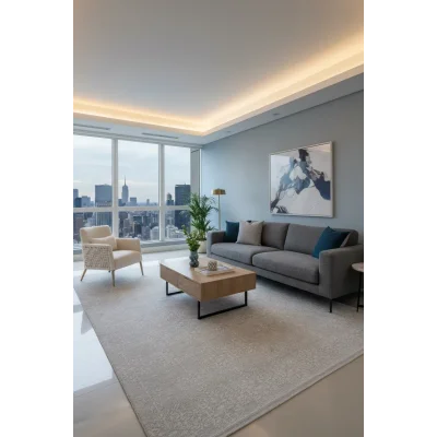 Fenomen Carpet Sedef Koleksiyonu Kolay Temizlenebilir İpek Bambu Halı