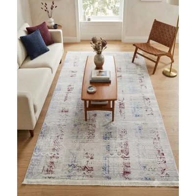 Fenomen Carpet Rainbow Koleksiyonu Kolay Temizlenebilir İpek Bambu Halı 2420