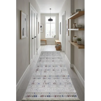 Fenomen Carpet Colorful Kolay Temizlenebilir İpek Bambu Halı 2430
