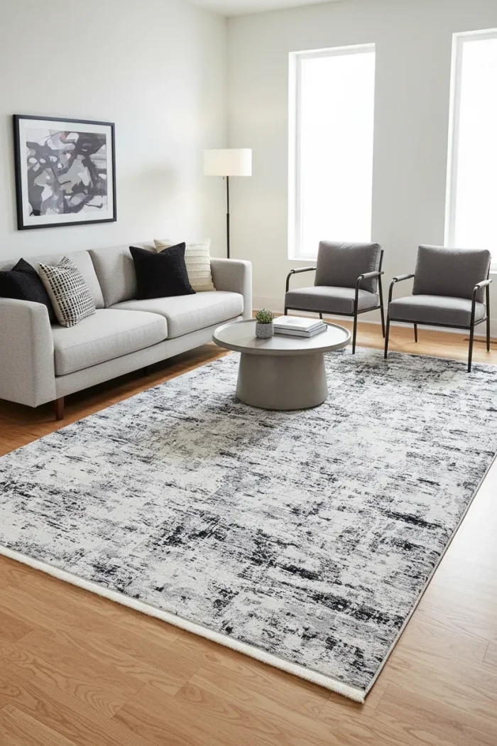 Fenomen Carpet Line Koleksiyonu Kolay Temizlenebilir İpek Bambu Halı