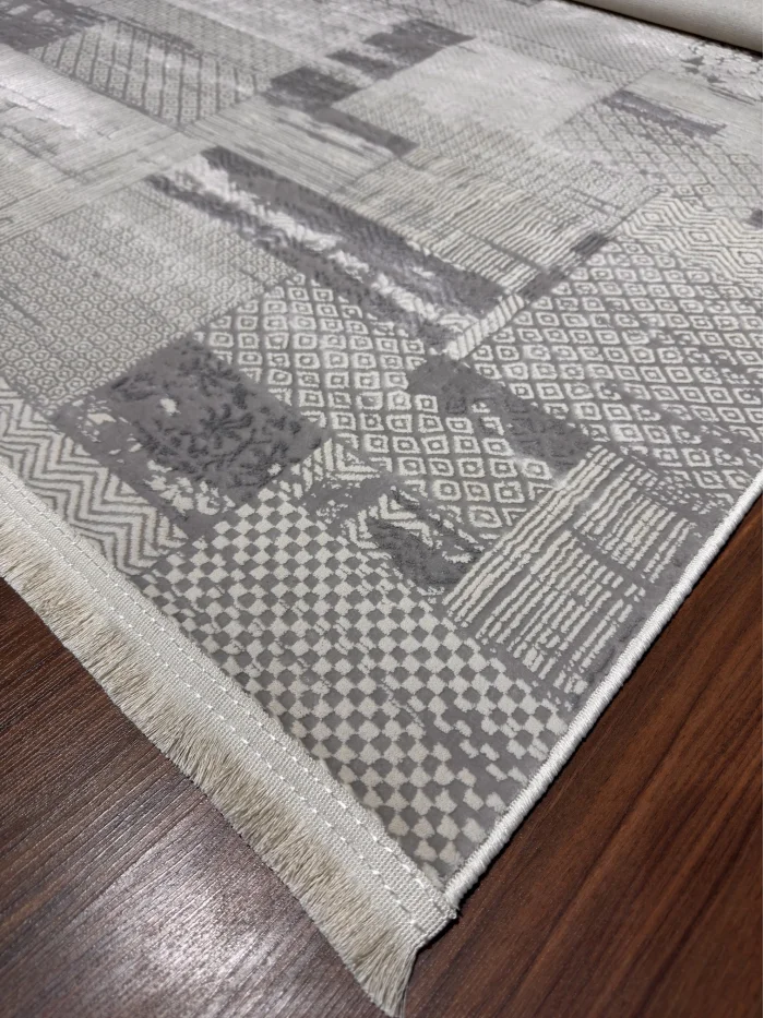 Fenomen Carpet Line Koleksiyonu Kolay Temizlenebilir İpek Bambu Halı