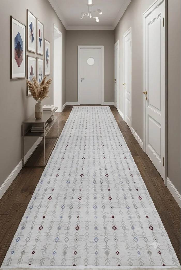 Fenomen Carpet Rainbow Koleksiyonu Kolay Temizlenebilir İpek Bambu Halı 2410