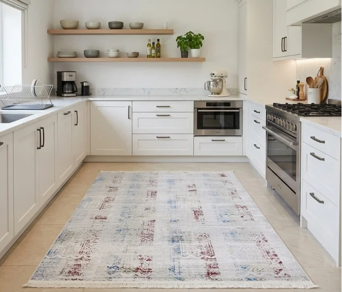 Fenomen Carpet Rainbow Koleksiyonu Kolay Temizlenebilir İpek Bambu Halı 2420