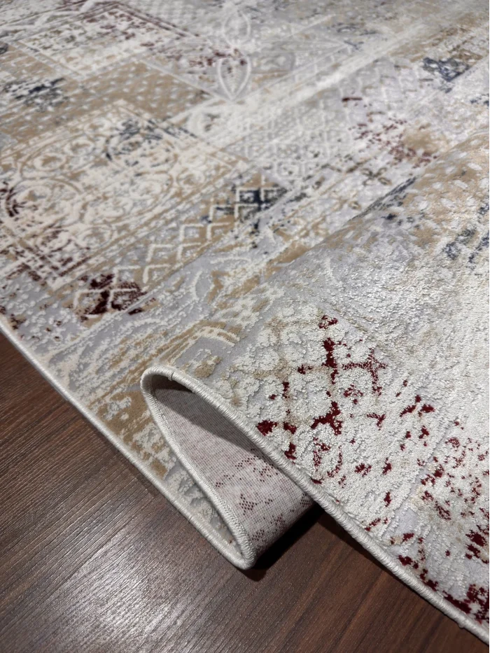 Fenomen Carpet Rainbow Koleksiyonu Kolay Temizlenebilir İpek Bambu Halı 2420