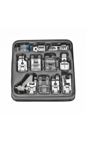 11 Parça Ev Tipi Aile Dikiş Makinesi Ayak Seti