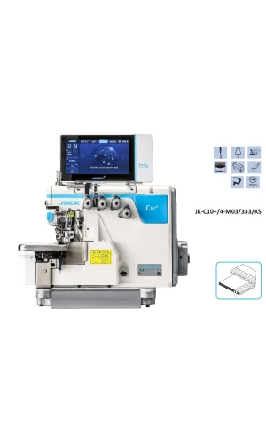 4 İplik Akıllı Overlok Makinesi