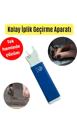 Dikiş Makinesine Kolay İplik Geçirme Aparatı