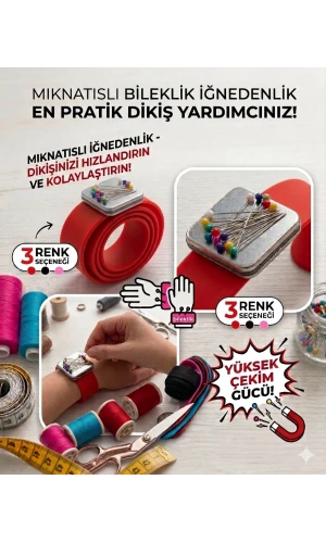 Mıknatıslı Bileklik İğnedenlik
