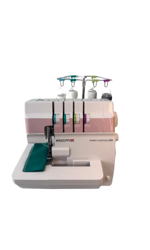 Acme 4 İplikli Overlok Makinesi Ev Tipi Overlok Pembe