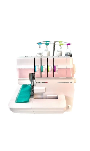 Acme 4 İplikli Overlok Makinesi Ev Tipi Overlok Pembe
