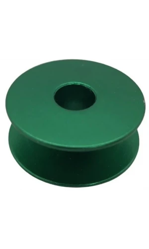 Düz Makine Alüminyum Tırnaksız Yeşil Masura