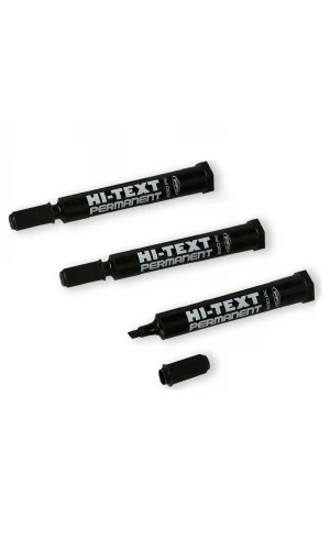Hi- Text Permanent M. Kesik Uçlu 830PC 12li Siyah