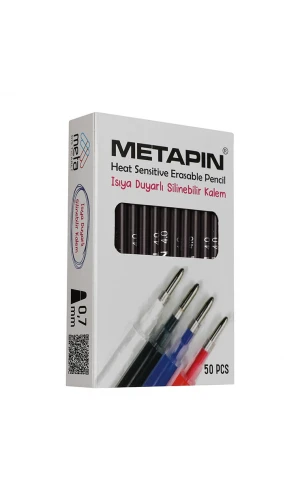 Isıyla Uçan Kalem - Buhar İle Silinebilir 0,7 mm Kalem İçi Siyah