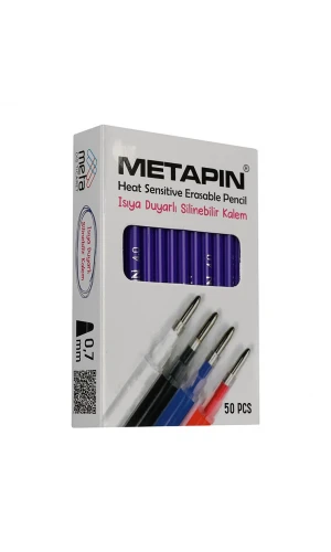 Isıyla Uçan Kalem - Buhar İle Silinebilir 0,7 mm Kalem İçi Mavi