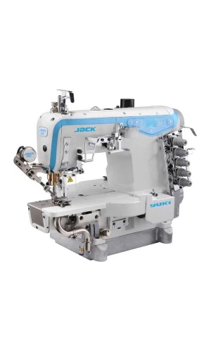 Jack JK-K5-UTL-35ACX356-K Soldan Bıçaklı Regulalı İplik Kesicili Havalı Reçme Makinası