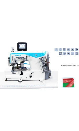 Jack JK-W4-D-02GBX356 Bant Reçme Makinesi