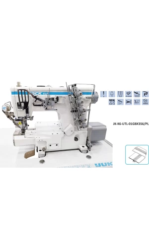 JK-K6-UT-01GBX356 Burunlu Reçme Makinesi İplik Kesicili