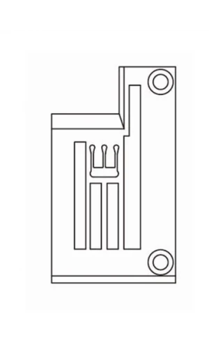 Kansai Reçme Bant Plaka 6.4mm / 14-8660-0