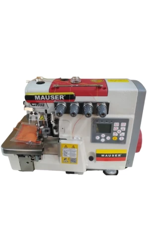 Mauser 4 İplik Kot Akıllı Full Otomatik Overlok Makinası
