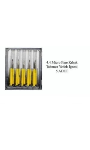 Micro Fine Kılçık Tabanca İğnesi 4.4mm (5 Adet)