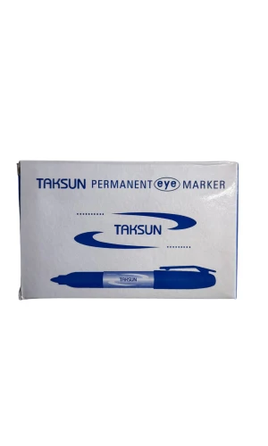 Permanent Marker Keçeli Koli Kalemi 10lu Mavi