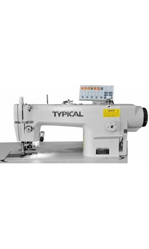 Typical GC-6717-MD2 Kenar Bıçaklı Tek İğne İplik Kesicili  Kilit Dikiş Makinası
