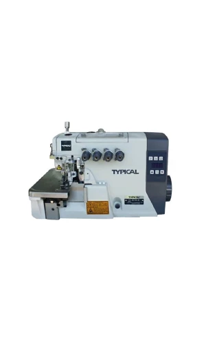 Typical GN-7100-4D Elektronik 4 İplik İğne Pozisyonlu Direct Drive Overlok Dikiş Makinası