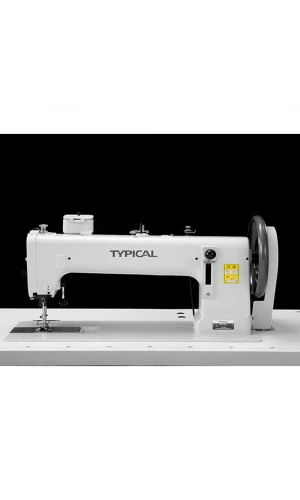 Typical TW1-243 Çift Pabuç Tek İğne Ekstra Kalın Materyal Kilit Dikiş Makinası
