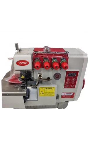 WASP 4 İplik Mekanik Kafadan Motorlu Overlok Makinası WP-700-4D