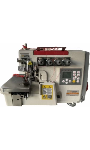 Wasp 5 İplik Mekanik Kafadan Motorlu Overlok Makinası WP-700-5D