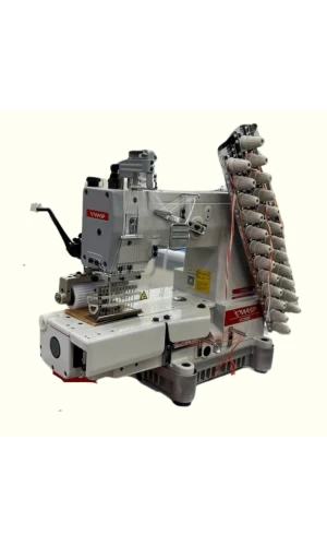 Wasp WP-1412-UT 12 İğne İplik Kesicili Zincir Dikiş Makinası Burunlu