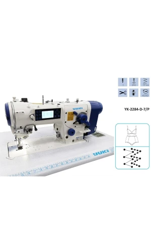 YK-2284 Zikzak Makinesi 10mm Atlar ve Diker