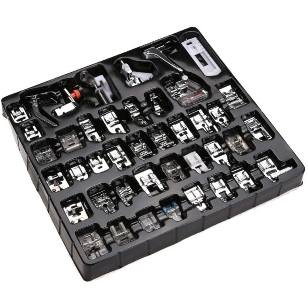 42 Parça Ev Tipi Aile Dikiş Makinası Ayak Seti