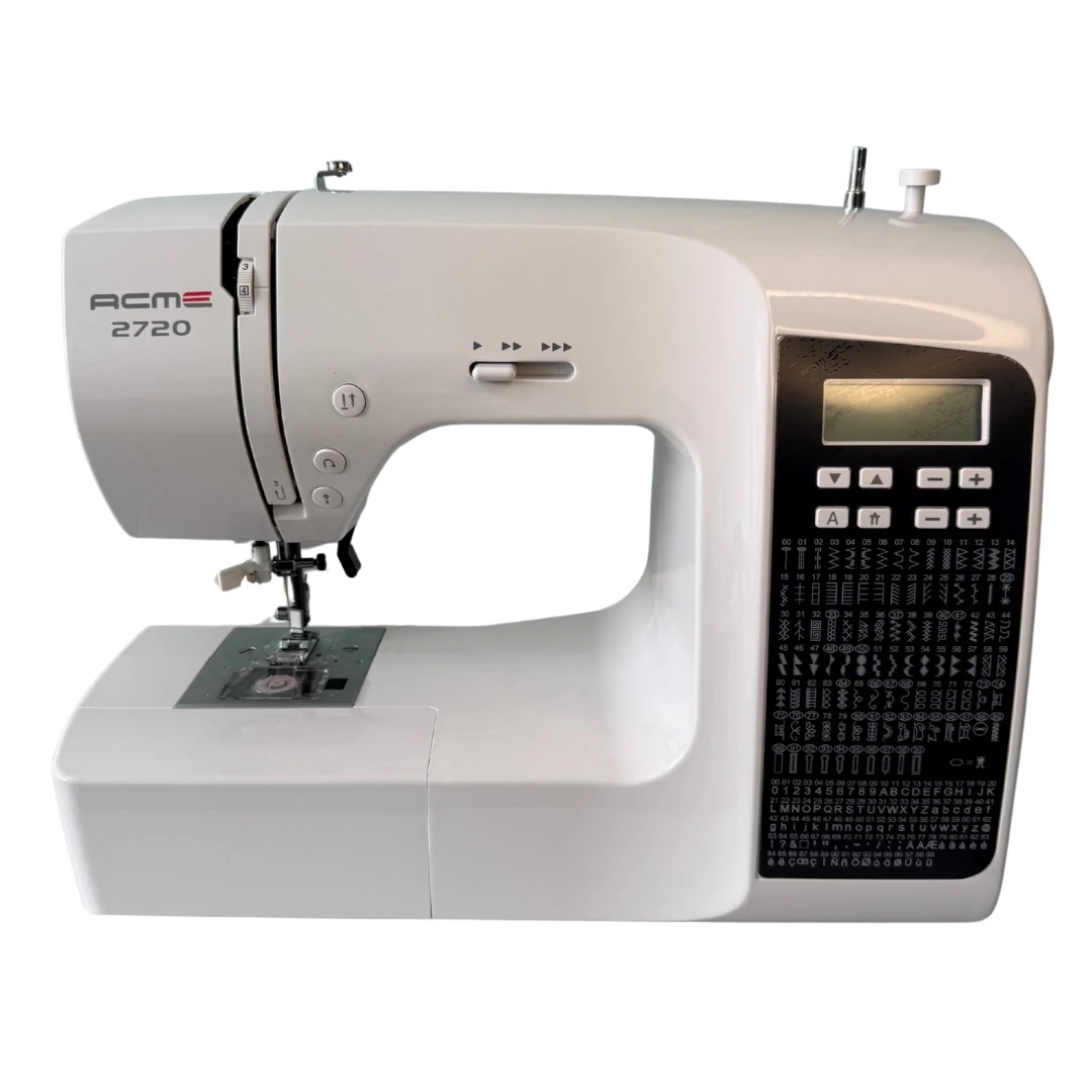 Acme 2720 LCD Ekranlı Elektronik Düz Piko Dikiş Nakış Makinesi