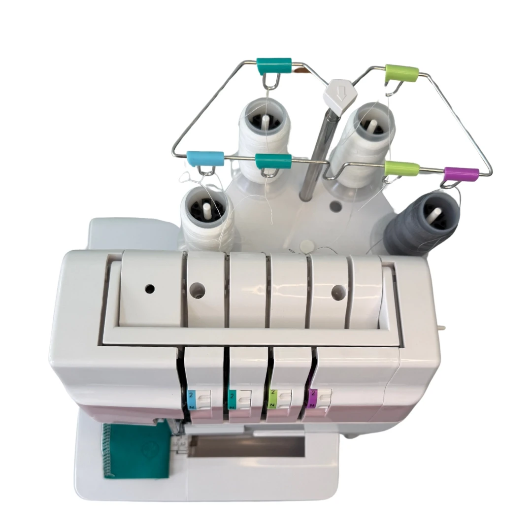 Acme 4 İplikli Overlok Makinesi Ev Tipi Overlok Pembe