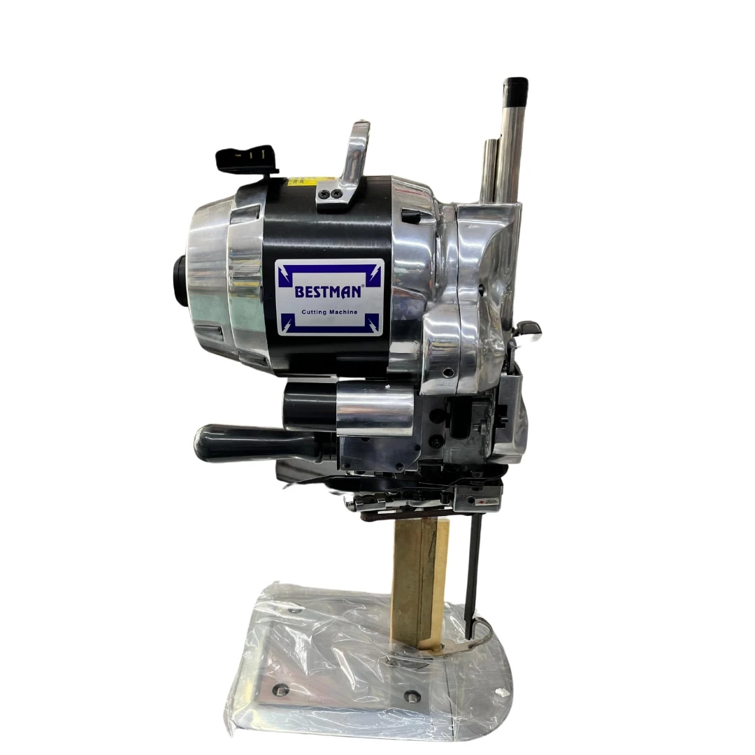 Bestman Kara Kafa 8 İnç Dik Kumaş Kesim Motoru