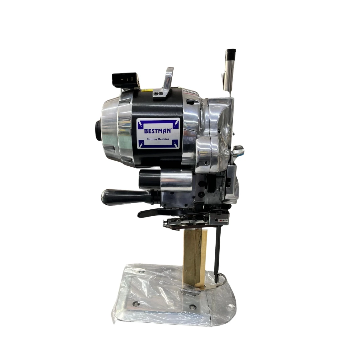 Bestman Kara Kafa 8 İnç Dik Kumaş Kesim Motoru