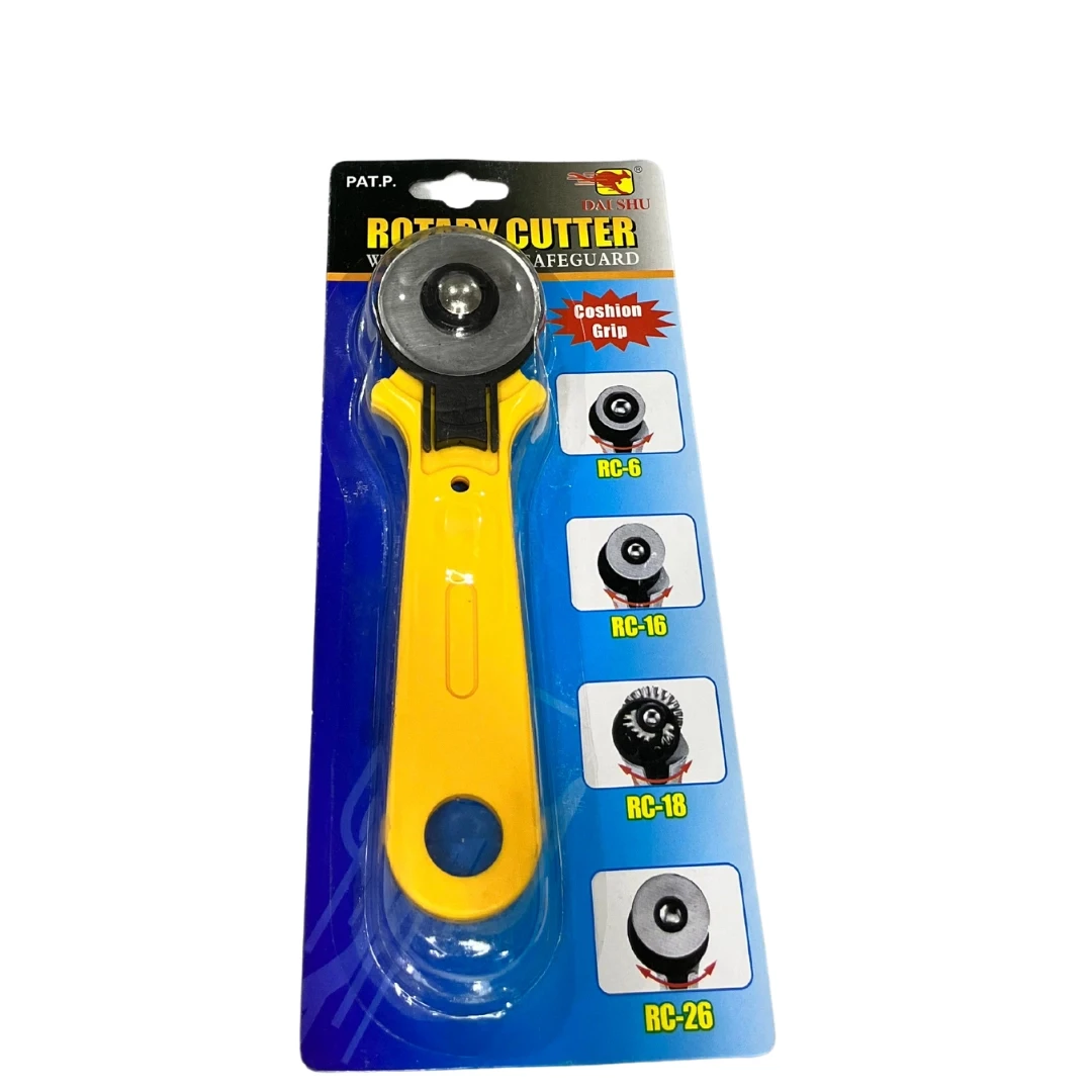 Bestman Yuvarlak Bıçaklı Kumaş Deri Kağıt Rulet Kesici 45mm Tayvan