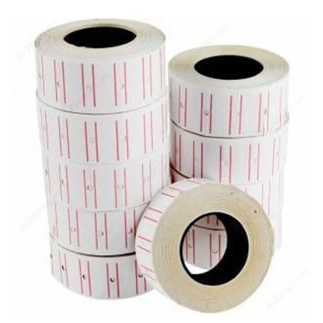 Beyaz Çizgili Fiyat Etiketi Metosu (48 Rulo)