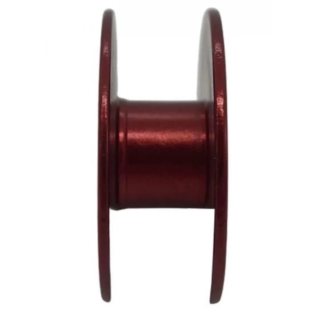 Düz Makine Alüminyum Tırnaksız Kırmızı Masura