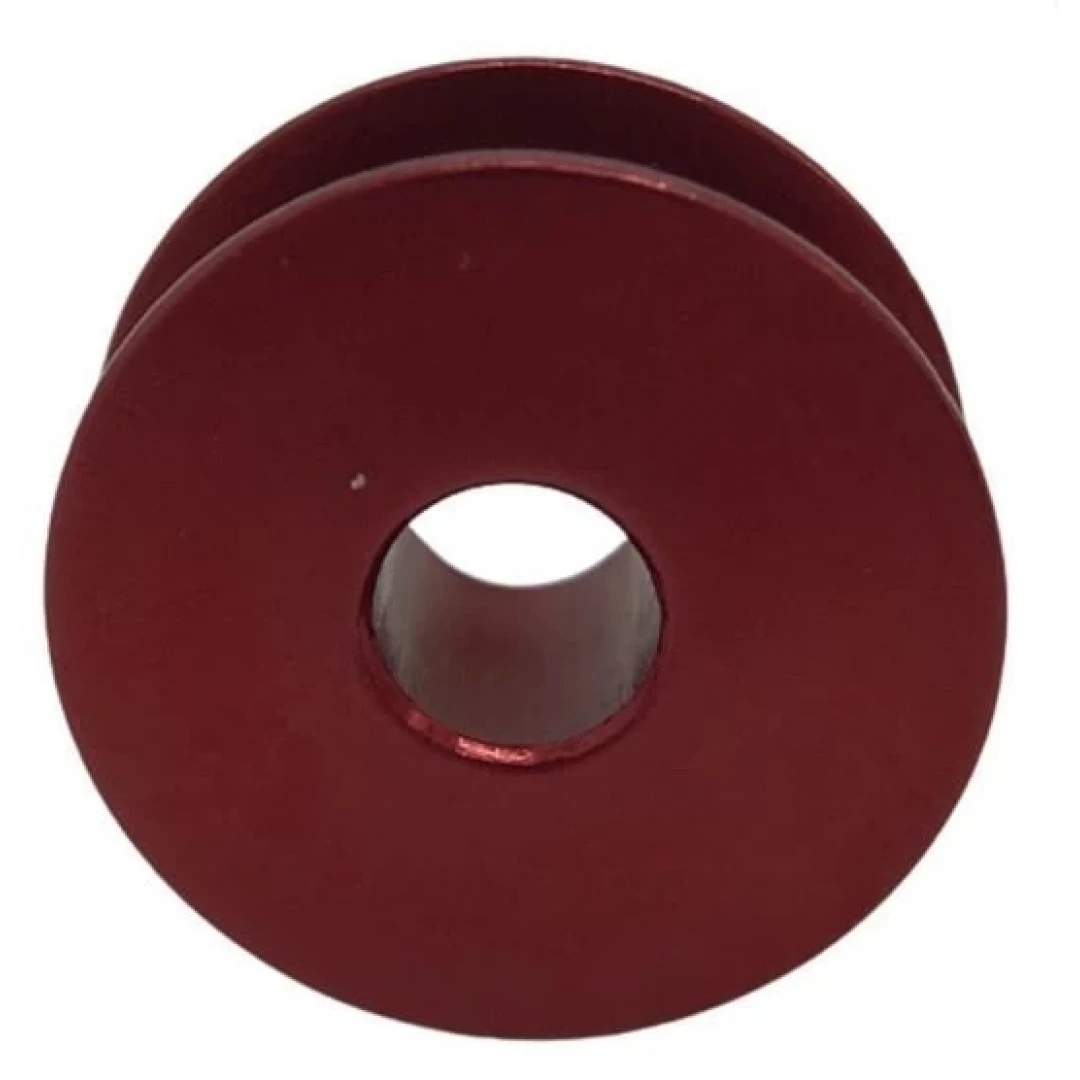 Düz Makine Alüminyum Tırnaksız Kırmızı Masura