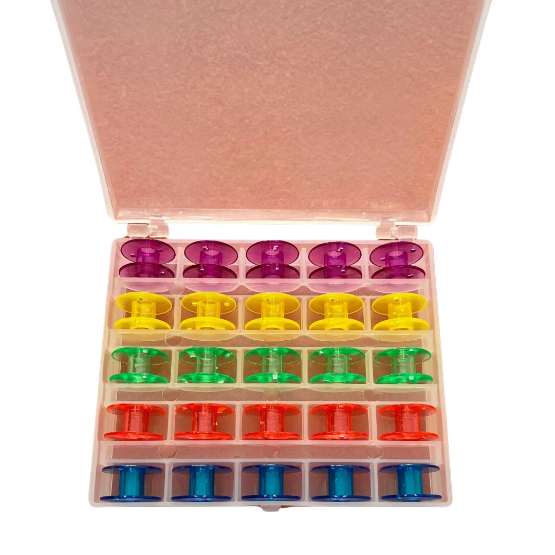 Ev Tipi Dikiş Makine Masura Saklama Kabı ve 25 Adet Masura Organizeri