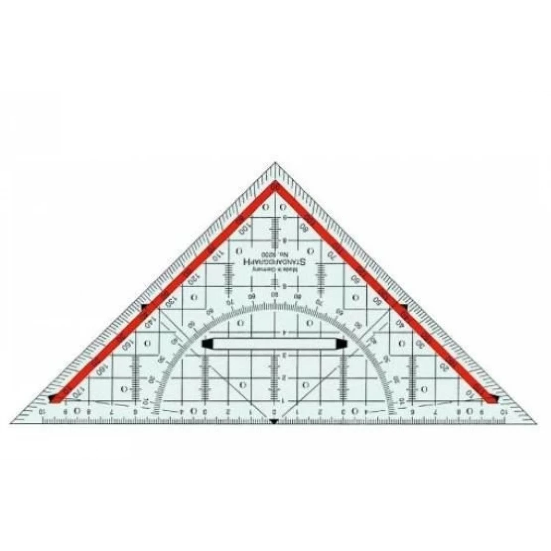 Geoderik Üçgen Santimli Cetvel 32 cm