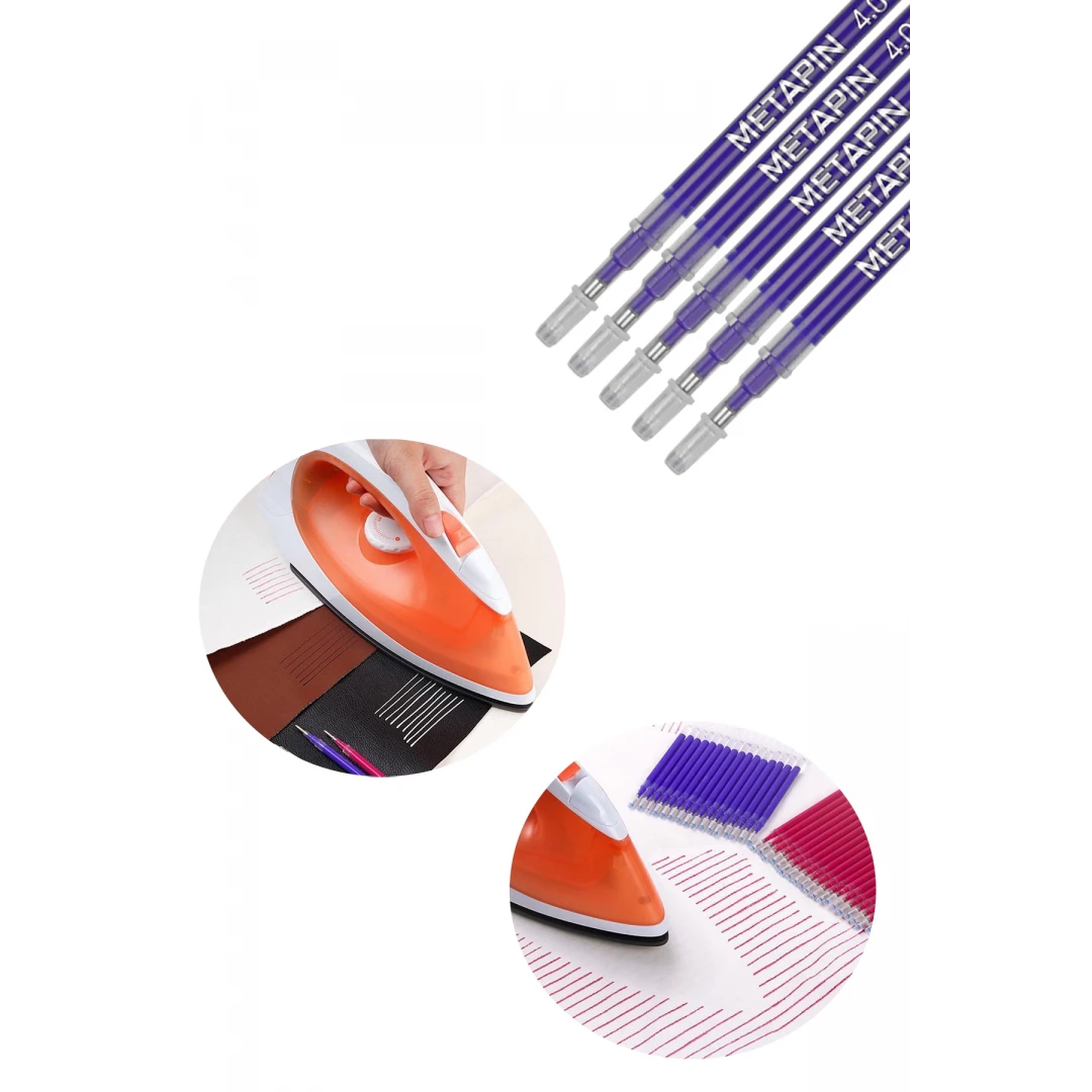 Isıyla Uçan Kalem - Buhar İle Silinebilir 0,7 mm Kalem İçi Kırmızı