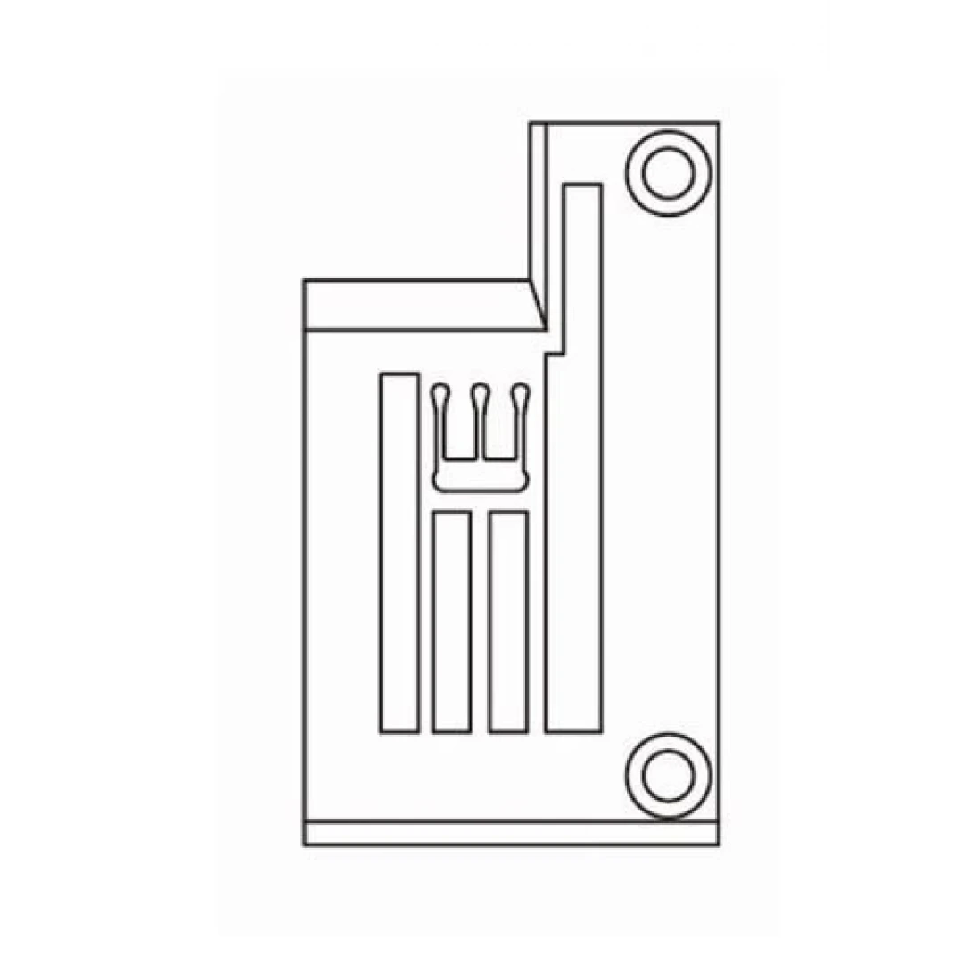Kansai Reçme Bant Plaka 6.4mm / 14-8660-0