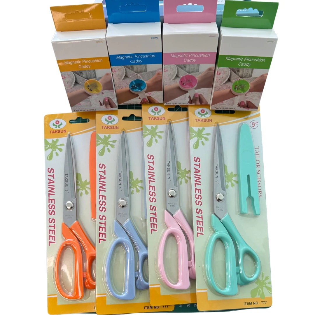 Kumaş Kesim Makası + İğnedenlik