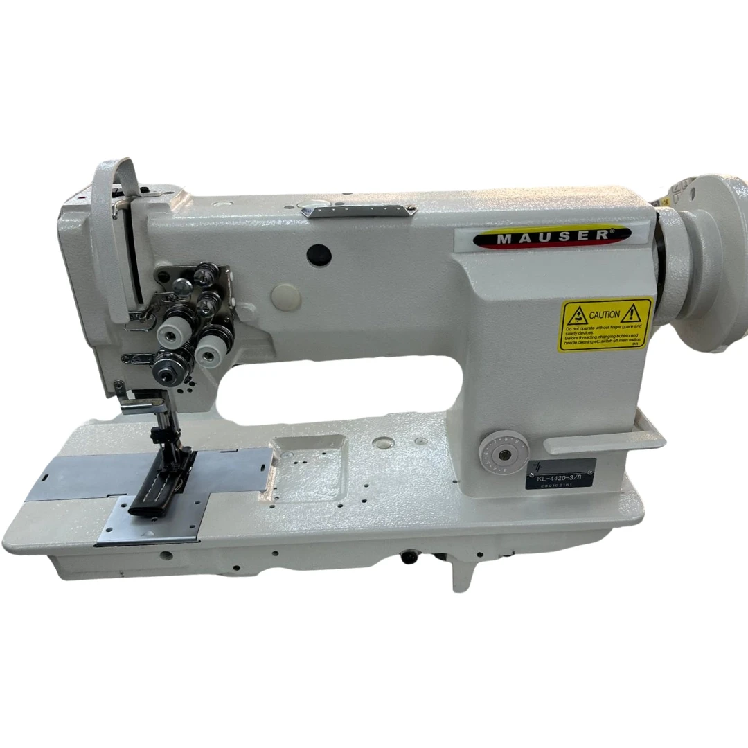 M-1246 Çift İğne Çift Papuç Dikiş Makinesi Kalın İşler İçin