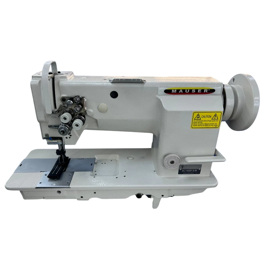 M-1246 Çift İğne Çift Papuç Dikiş Makinesi Kalın İşler İçin