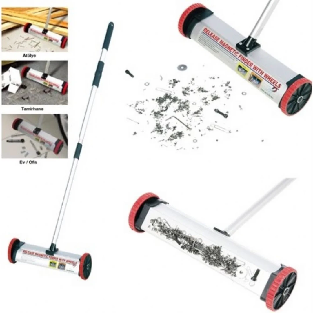 Manyetik Metal Toplayıcı Süpürge